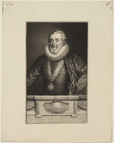 ”Henri le Grand” efter J(?)annet av Antoine de Marcenay de Ghuy