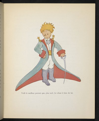 Hier ist das beste Porträt, das ich später von ihm machen konnte, Illustration aus 