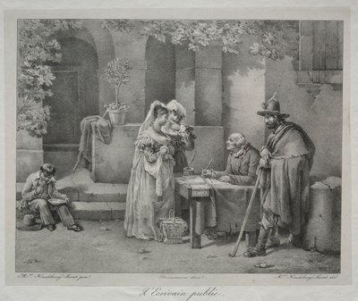 Den offentliga författaren. av Antoinette Cecile Hortense Lescot Haudebourt