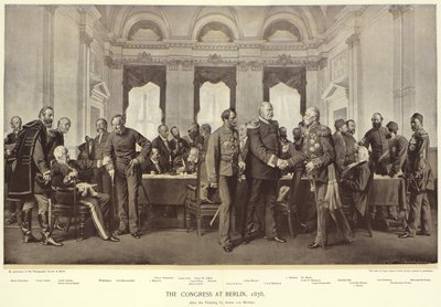 Kongressen i Berlin av Anton Alexander von Werner