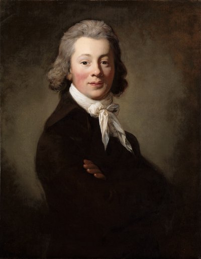 Porträtt av Friedrich Gottlob Benno von Heynitz av Anton Graff