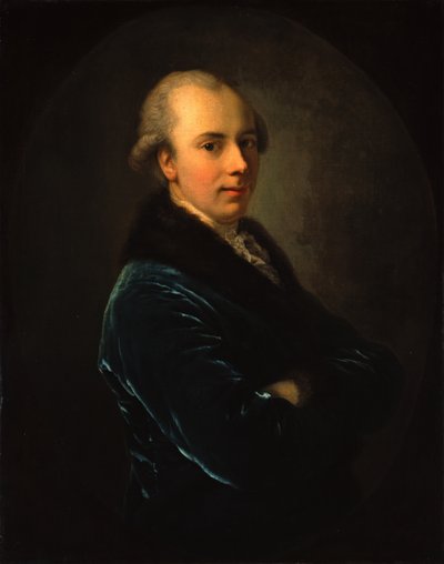 Georg Friedrich von Martens av Anton Graff
