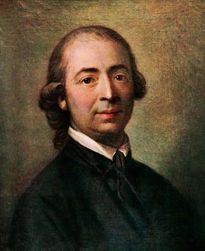 Gottfried Herder- porträttmålning av Anton Graff