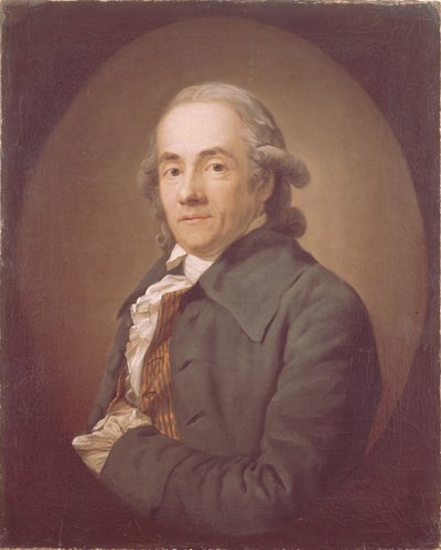 Porträtt av Christian Friedrich Voss 1724-1795 av Anton Graff
