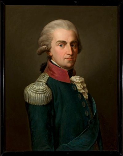 Porträtt av Fredrik August, hertig av Warszawa av Anton Graff