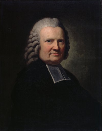 Prosten Johann Joachim Spalding i ämbetsdräkt av Anton Graff