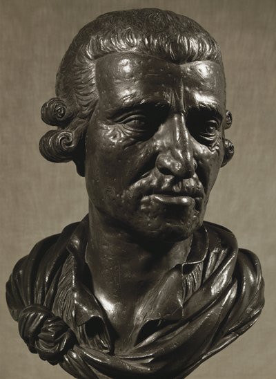 Joseph Haydn. Rollbesättningens huvudroll byst ... av Anton Grassi
