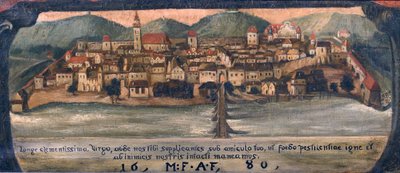 Slovenska: Maribor omkring 1861 av Anton Gvajc