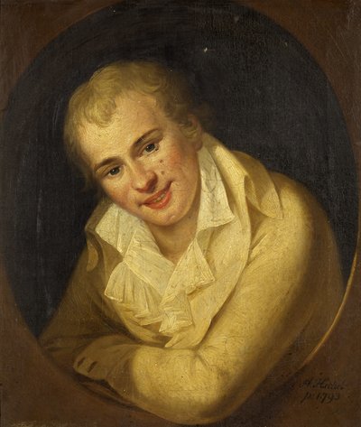 Porträtt av Dr John King av Anton Hickel