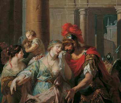Hectors farväl till Andromache av Anton Kern