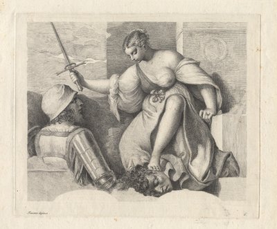 Justitie Judith, 1760. av Anton Maria Zanetti
