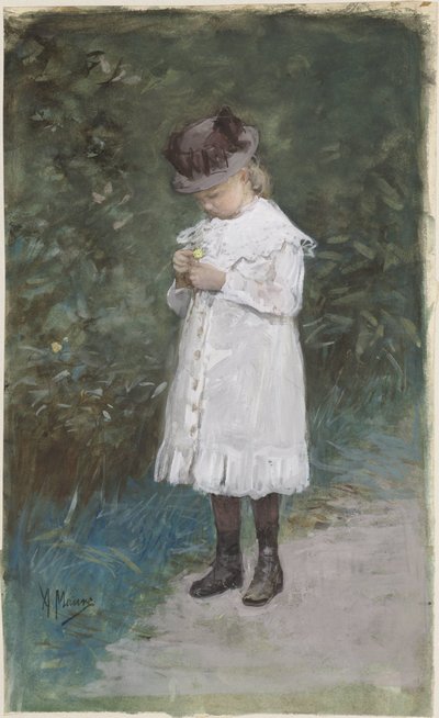 Elisabeth Mauve (f. 1875), Konstnärens dotter av Anton Mauve