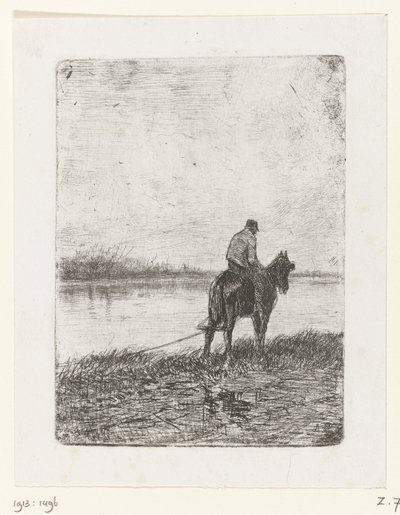 Towpath av Anton Mauve