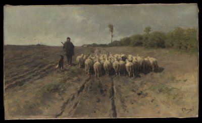 Återkomsten till hjorden av Anton Mauve
