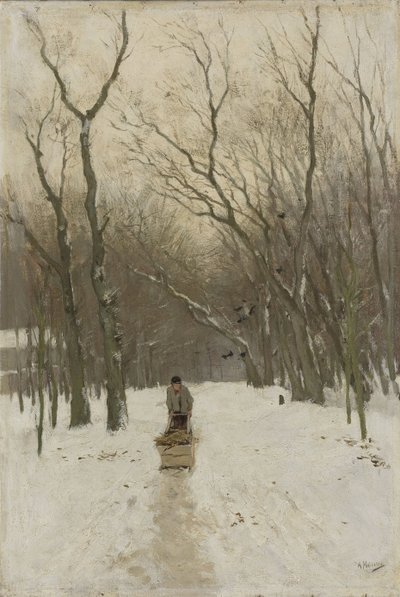 Vinter i Scheveningen-skogen av Anton Mauve
