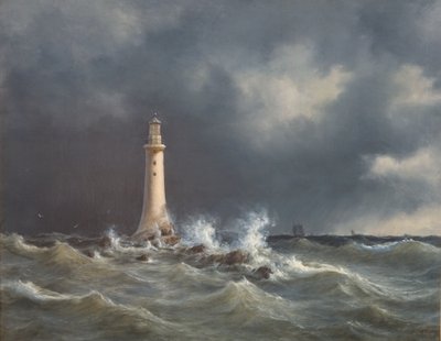Eddystone fyr av Anton Melbye