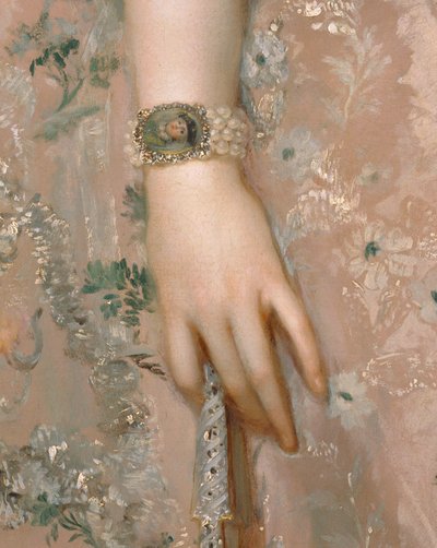 Marie-Louise de Parme, hustru till sin kusin ... av Anton Raphael (attr. to) Mengs
