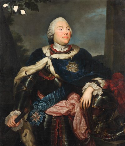 Kurprins Fredrik Kristian av Sachsen (1722-1763) av Anton Raphael Mengs