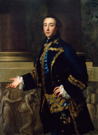 Porträtt av Thomas Conolly (1738–1803) av Anton Raphael Mengs