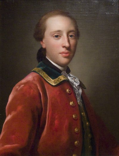 Porträtt av William Fermor 1737-1806, 1757 av Anton Raphael Mengs