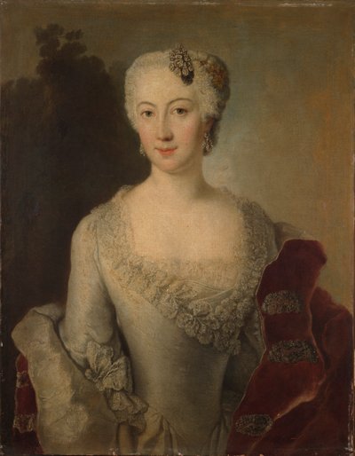 Porträtt av en kvinna av Anton Raphael Mengs
