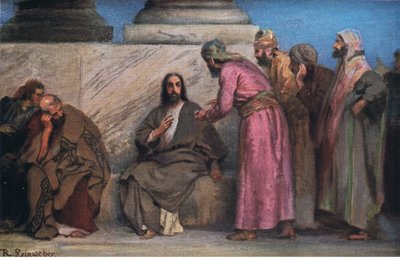 Hyllningspengarna, från Hulberts Story of the Bible publicerad av The John Winston Company, 1932 av Anton Robert Leinweber