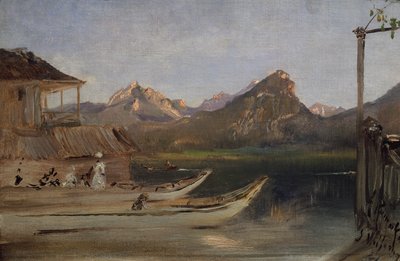 Vid Wolfgangsee av Anton Romako