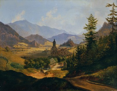 Josephsberg nära Mariazell av Anton Schiffer