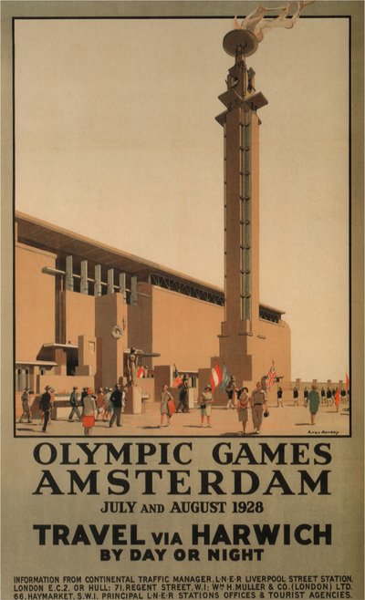 De olympiska sommarspelen 1928, Amsterdam, 1928 av Anton Van Anrooy
