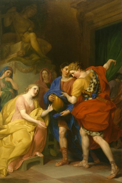 Orestes återkomst, 1786 av Anton von Maron