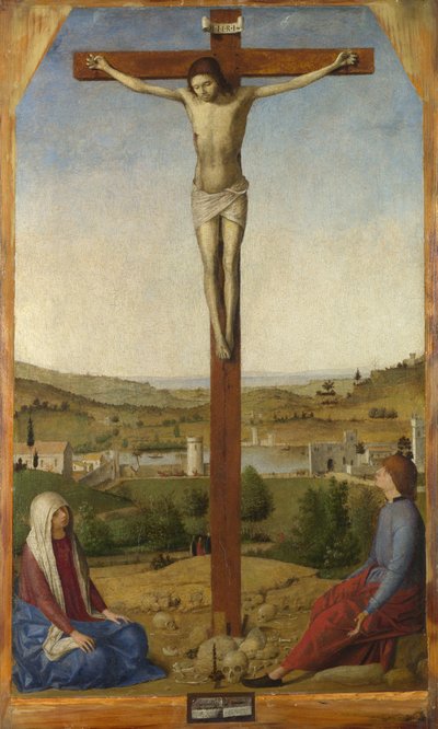 Kristus korsfäst, 1475 av Antonello da Messina