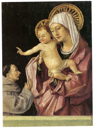 Madonna med barn av Antonello da Messina