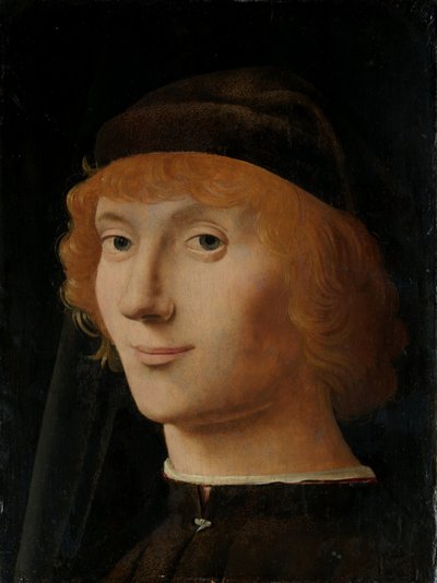 Porträtt av en ung man av Antonello da Messina
