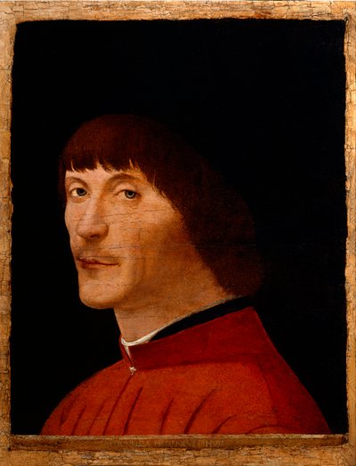 Porträtt av en man, 1468-1470. av Antonello da Messina