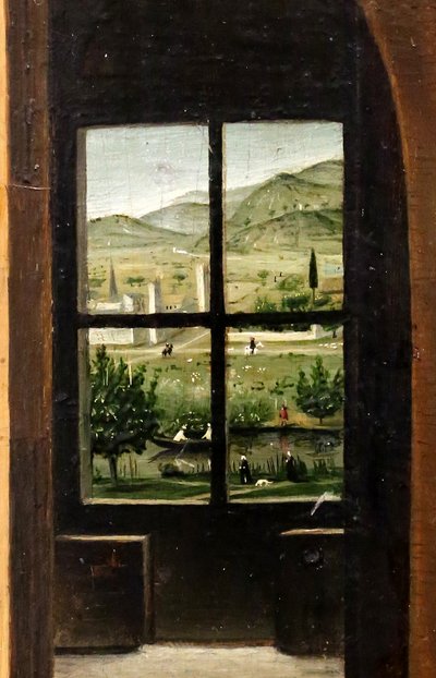 S:t Jerome i sitt arbetsrum, detalj, ca 1475 (olja på pannå) av Antonello da Messina