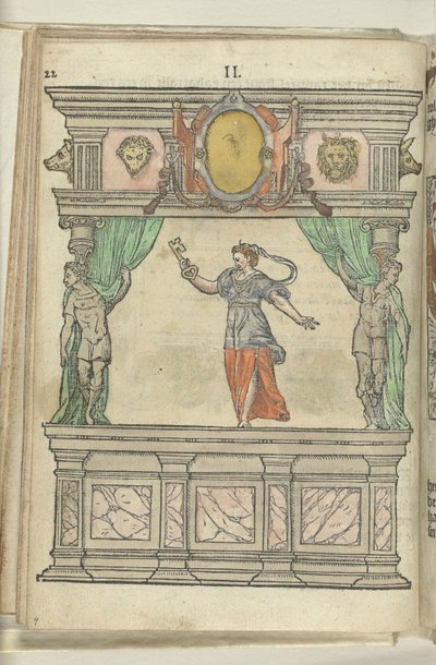 Scen med Cybele, 1578 av Antoni van Leest