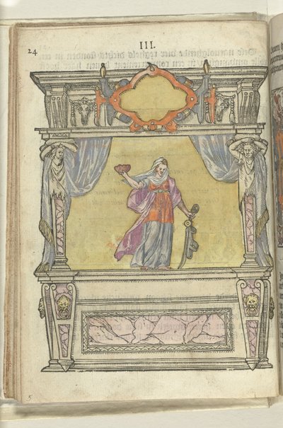Scen med personifiering av förnuftet, 1578 av Antoni van Leest