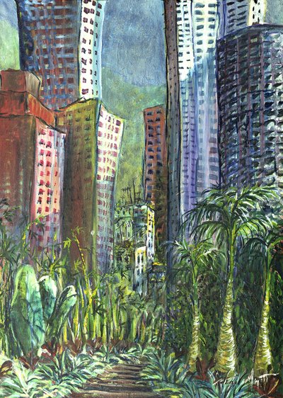 High Rise, Hong Kong, 1997 av Antonia Myatt