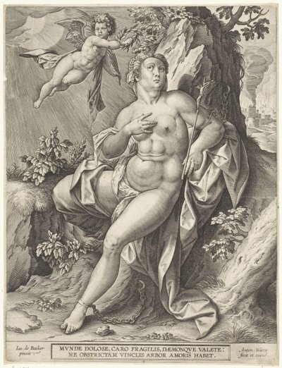 Allegori om tro av Antonie Wierix (II)