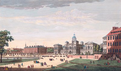 Parad av St James Park, London 1700-talet av Antonio (after) Canaletto