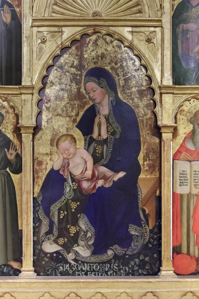 Polyptyk av Sankt Donato, detalj av Antonio (c.1400 49) Alberti