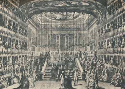 Mottagande av storhertigen och hertiginnan av Ryssland, 1782, 1925. av Antonio Baratta