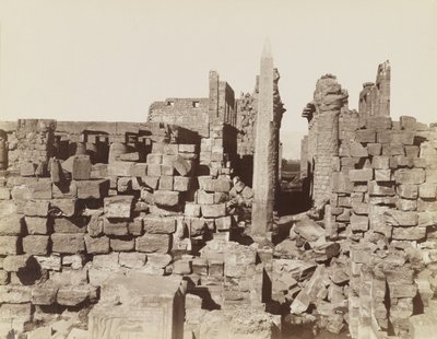 Karnak-templet, Egypten av Antonio Beato