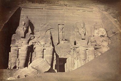 Ramses II:s tempel, Abu Simbel av Antonio Beato