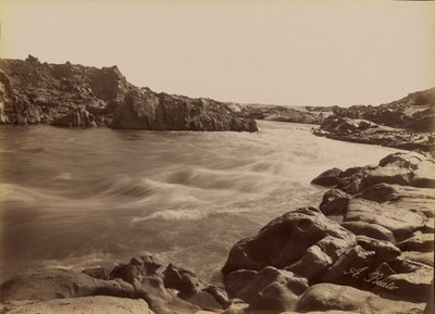 [Den första kataraktens snabbhet] / [Le Rapide de la Premiere Cataracte] av Antonio Beato