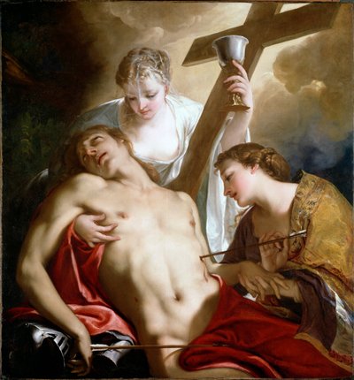 St Sebastian av Antonio Bellucci