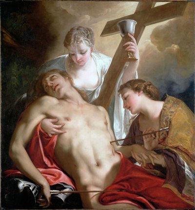 St Sebastian av Antonio Bellucci