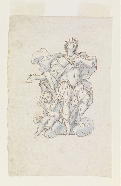 kung David av Antonio Bicchierari