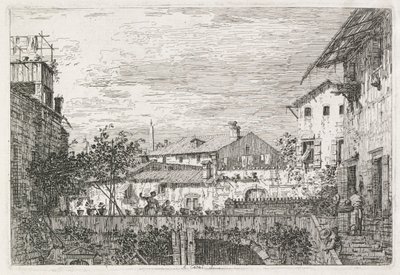 Utsikt: The Terrace av Antonio Canaletto