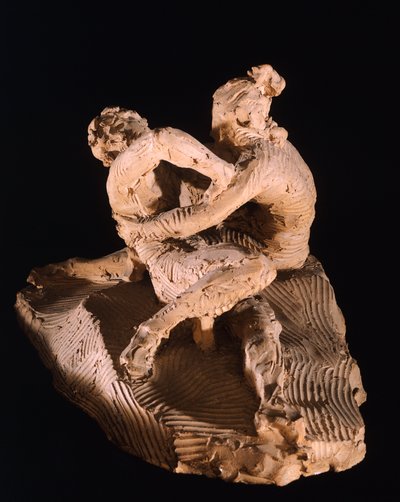 Amor och psyke av Antonio Canova (1757-1822), lermodell av Antonio Canova